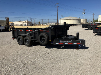 New 2025 Diamond C Trailers LPT 207 14X82X32 Dump Trailer