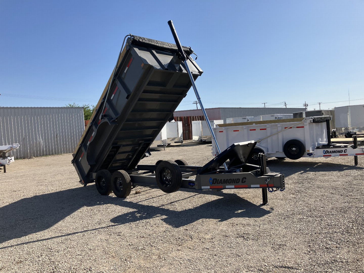 New 2025 Diamond C Trailers LPT 207 16X82X32 Dump Trailer