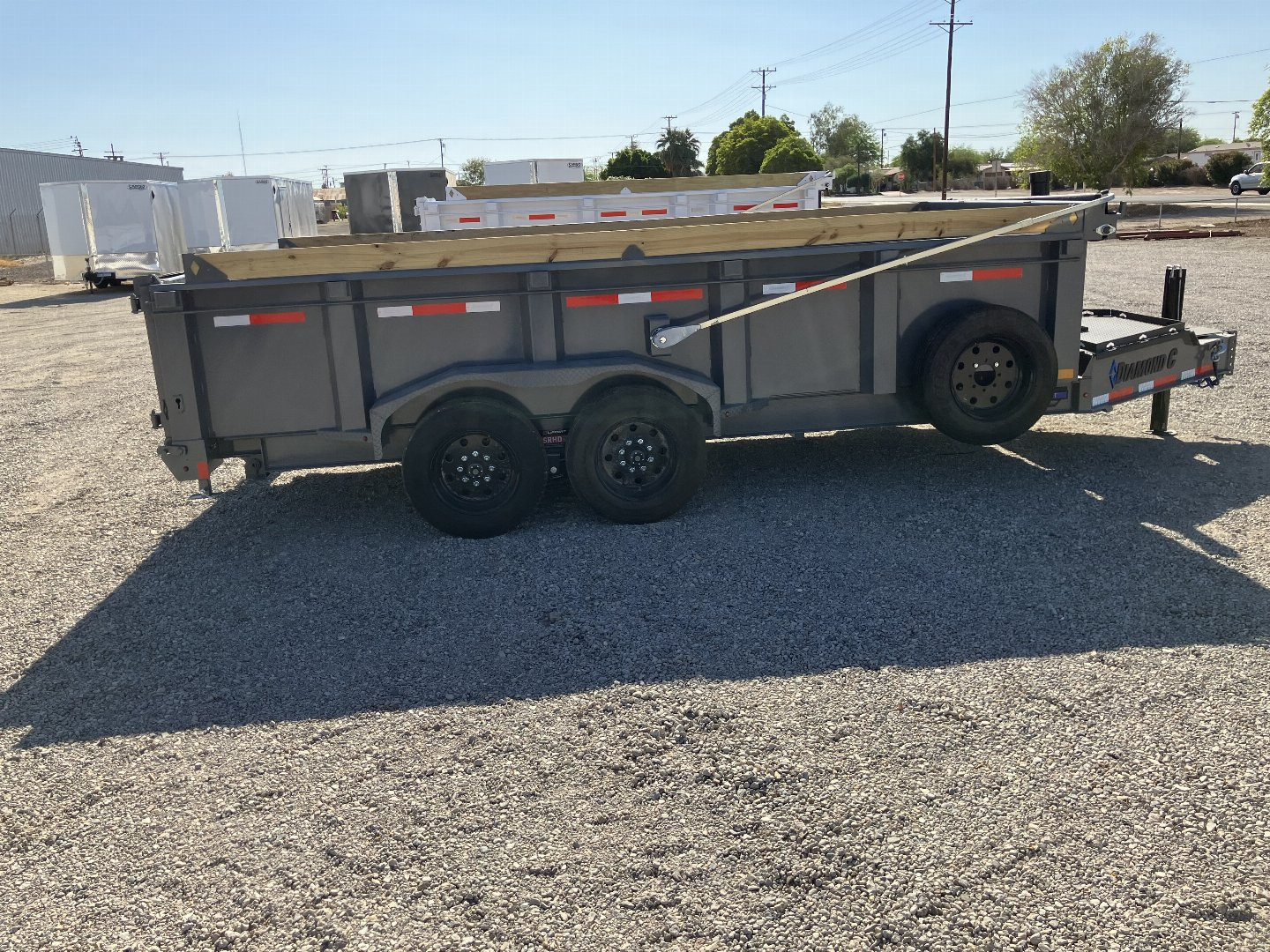 New 2025 Diamond C Trailers LPT 207 16X82X32 Dump Trailer