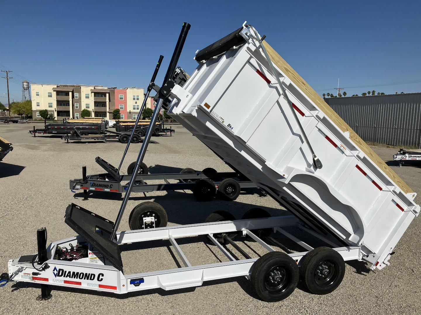 New 2025 Diamond C Trailers LPT 207 14X82X44 Dump Trailer