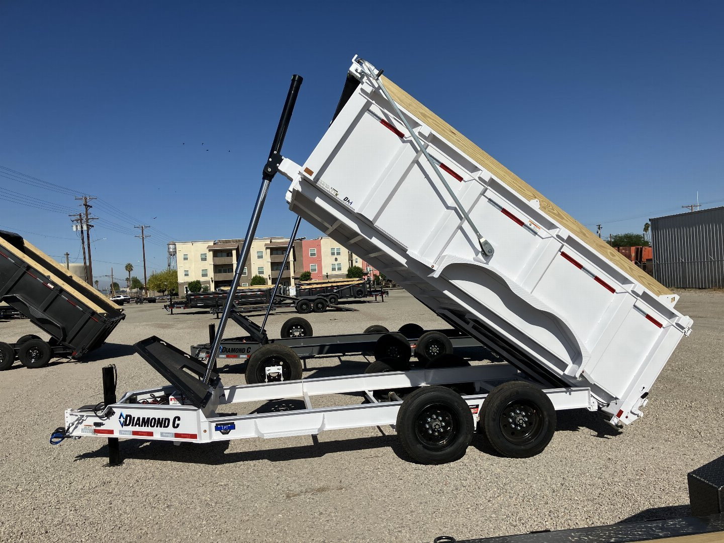 New 2025 Diamond C Trailers LPT 207 14X82X44 Dump Trailer