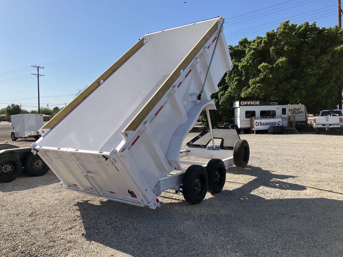 New 2025 Diamond C Trailers LPT 207 14X82X44 Dump Trailer