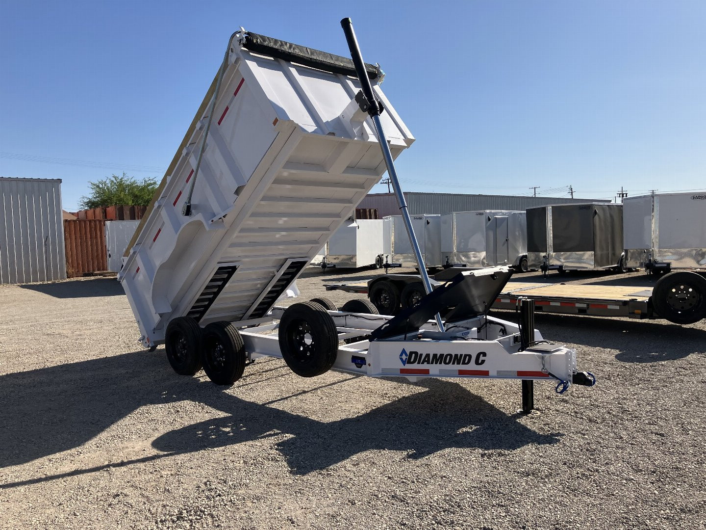 New 2025 Diamond C Trailers LPT 207 14X82X44 Dump Trailer