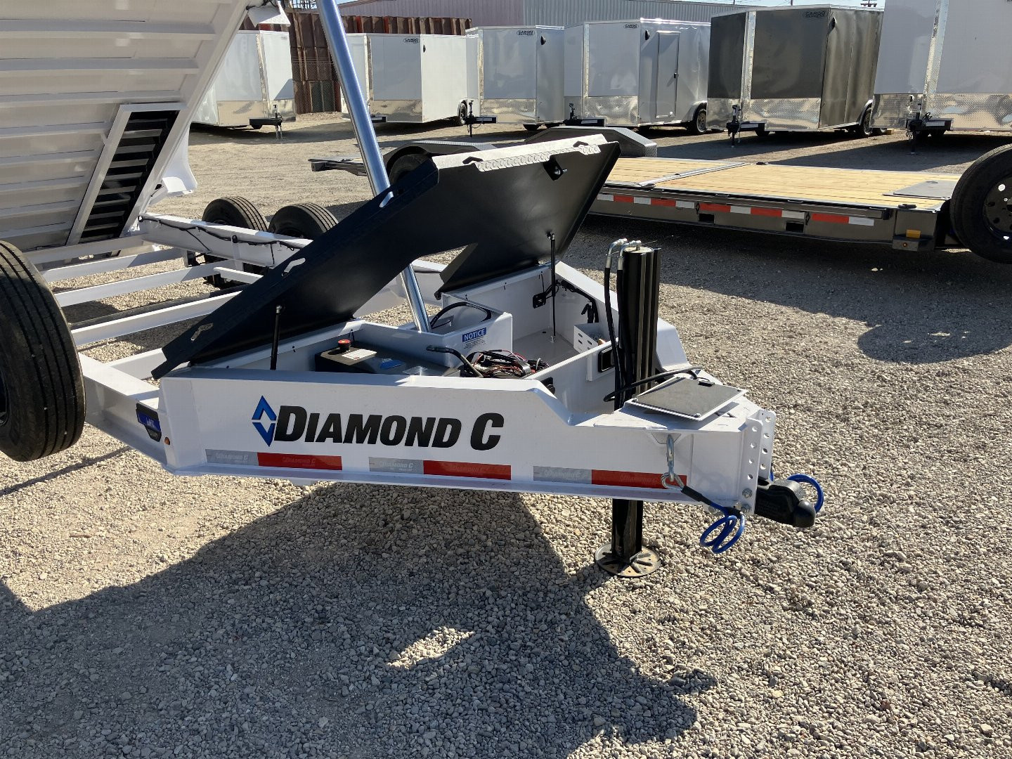 New 2025 Diamond C Trailers LPT 207 14X82X44 Dump Trailer