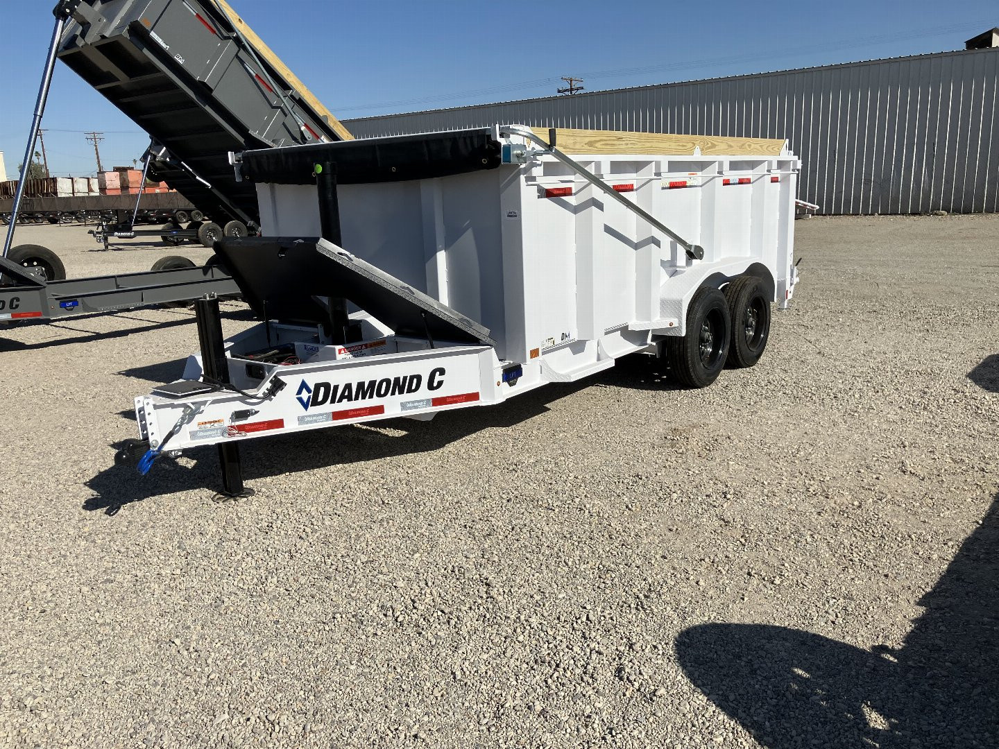 New 2025 Diamond C Trailers LPT 207 14X82X44 Dump Trailer