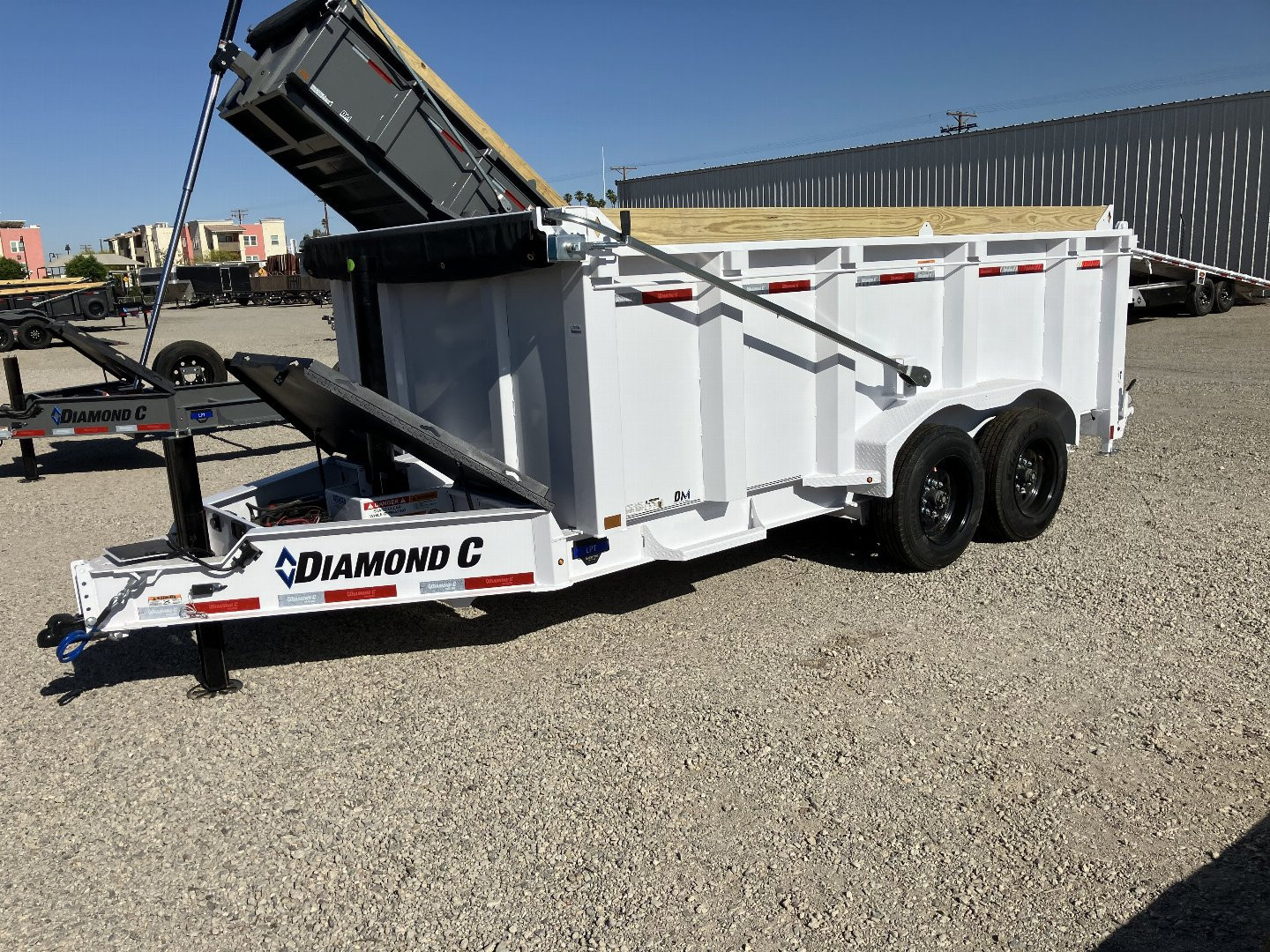 New 2025 Diamond C Trailers LPT 207 14X82X44 Dump Trailer