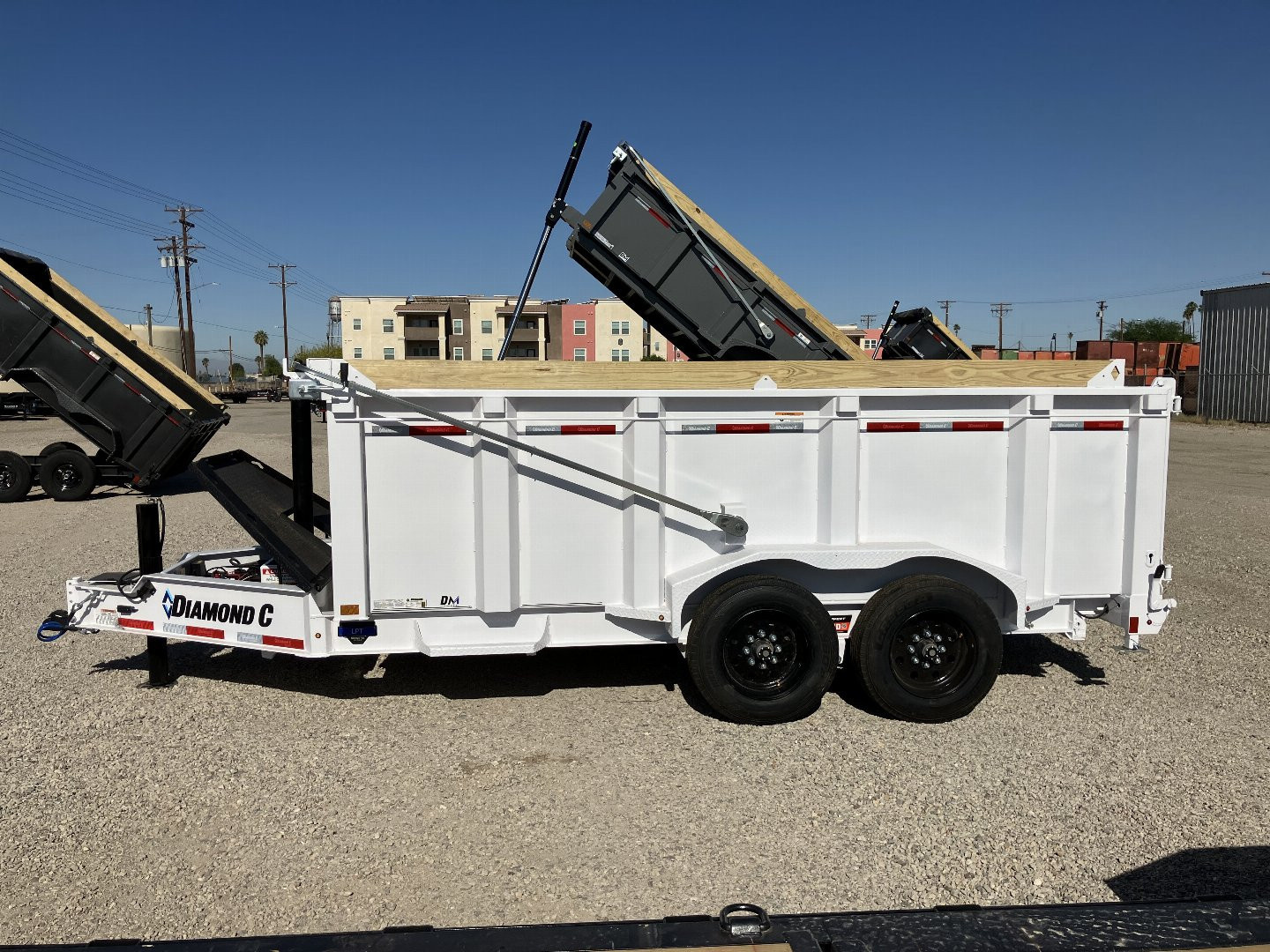 New 2025 Diamond C Trailers LPT 207 14X82X44 Dump Trailer