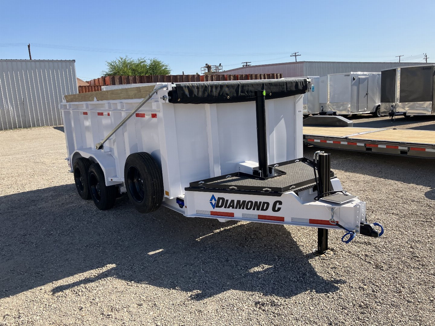 New 2025 Diamond C Trailers LPT 207 14X82X44 Dump Trailer