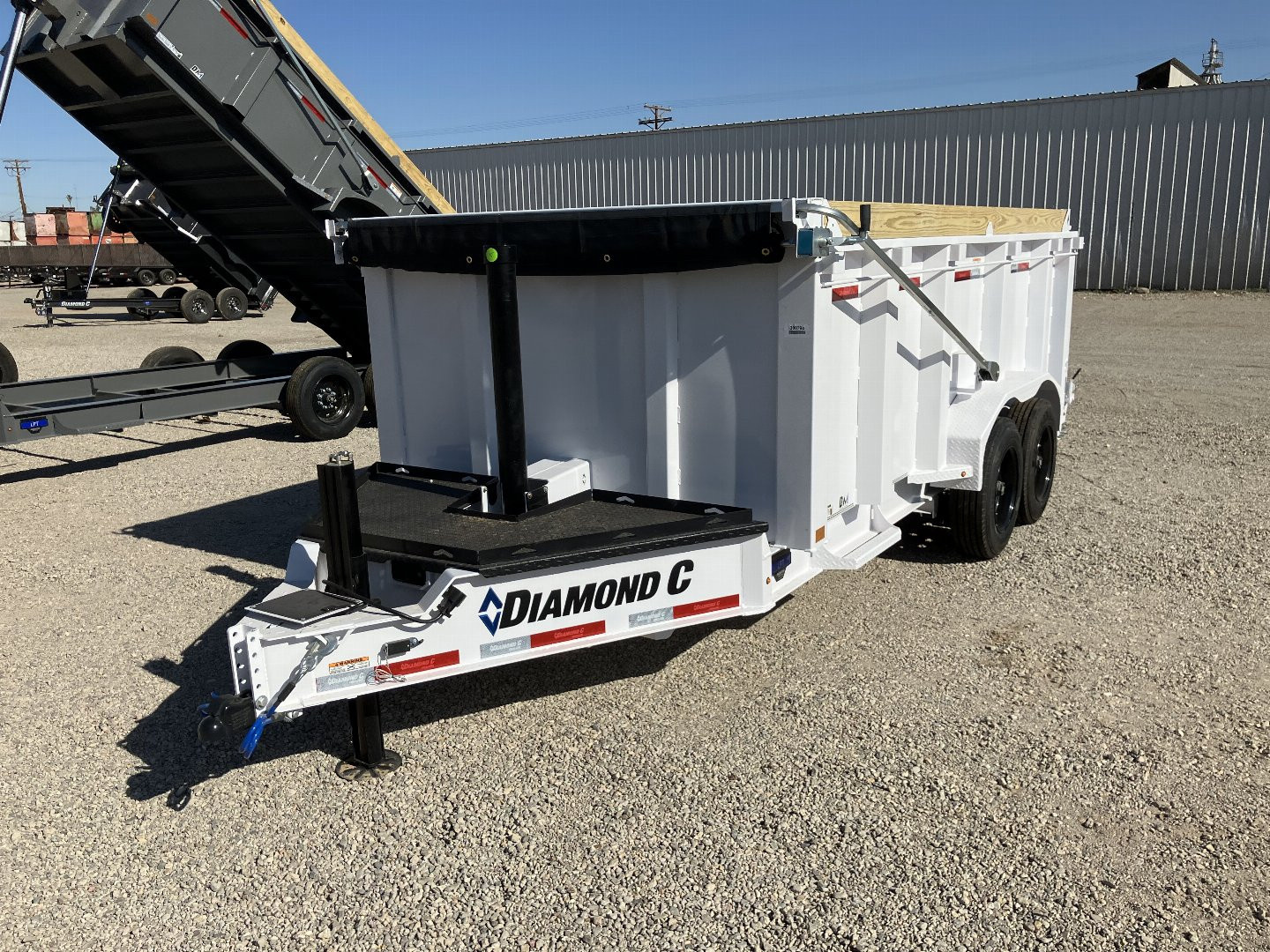 New 2025 Diamond C Trailers LPT 207 14X82X44 Dump Trailer