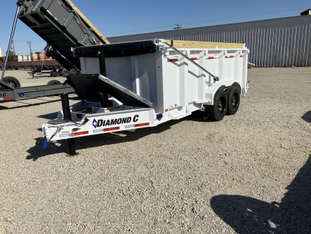 New 2025 Diamond C Trailers LPT 207 14X82X44 Dump Trailer