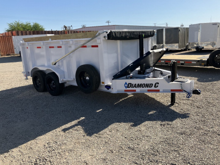New 2025 Diamond C Trailers LPT 207 14X82X44 Dump Trailer