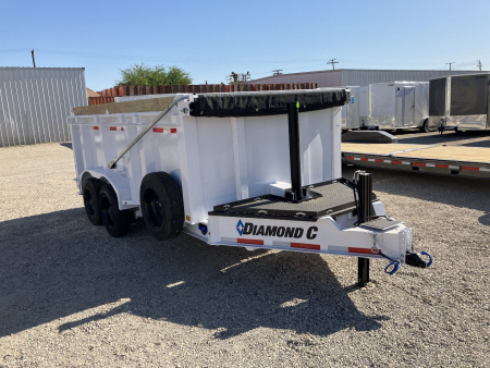 New 2025 Diamond C Trailers LPT 207 14X82X44 Dump Trailer
