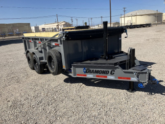 New 2025 Diamond C Trailers LPT 207 14X82X32 Dump Trailer