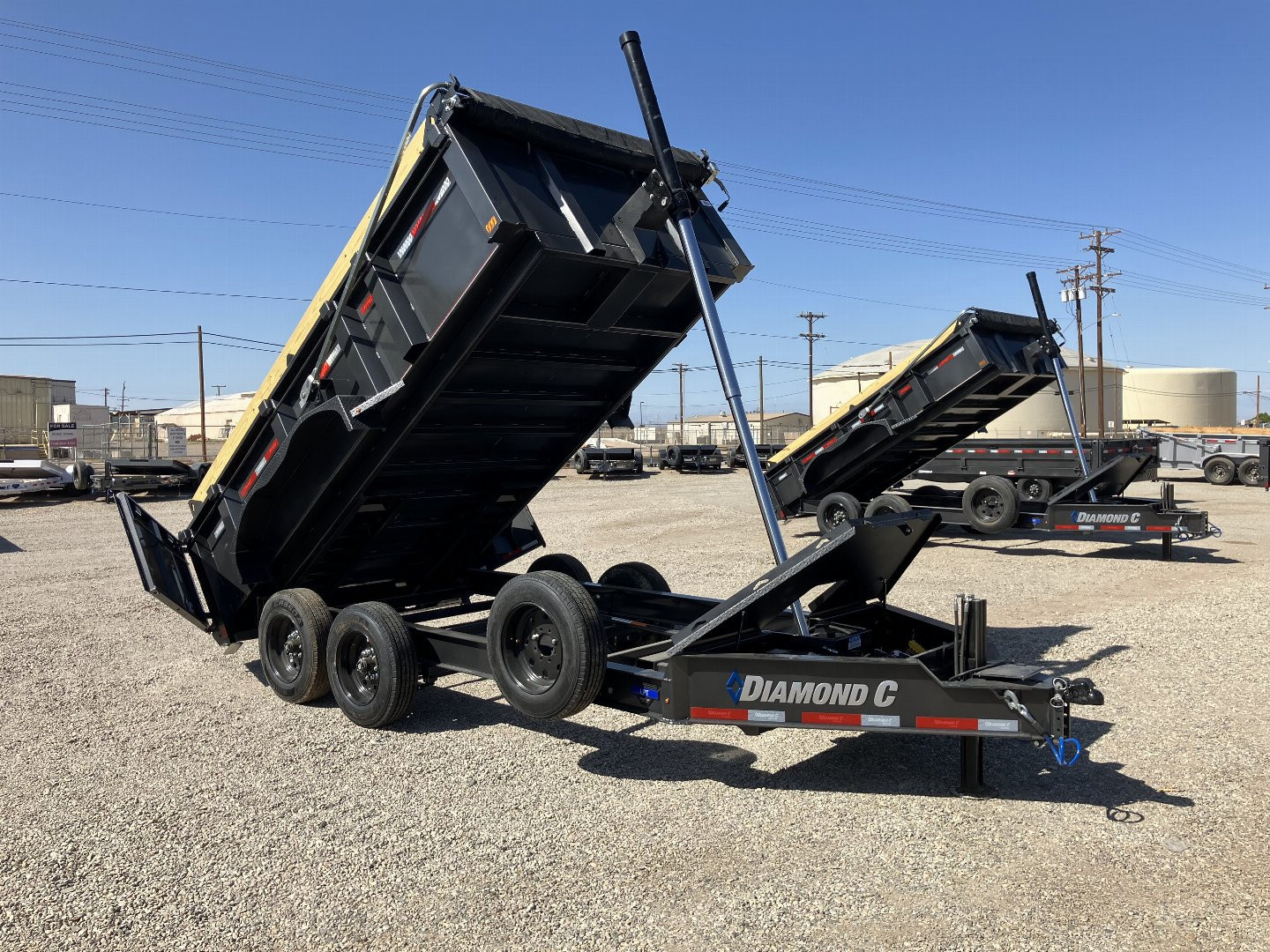 New 2025 Diamond C Trailers LPT 207 14X82X32 Dump Trailer