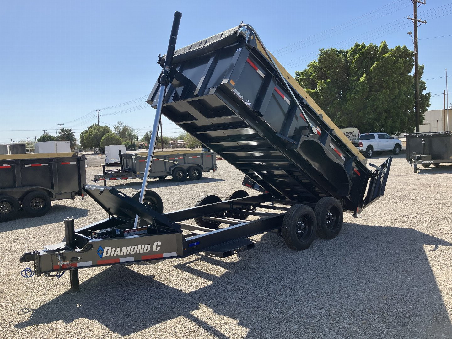New 2025 Diamond C Trailers LPT 207 14X82X32 Dump Trailer