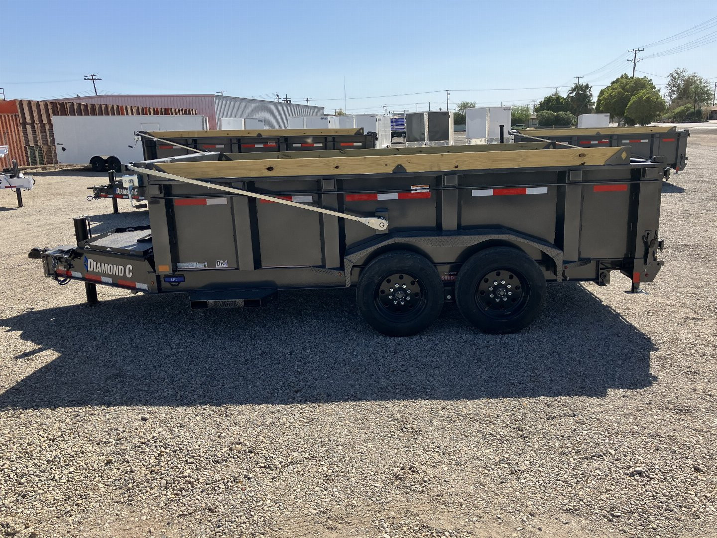 New 2025 Diamond C Trailers LPT 207 14X82X32 Dump Trailer