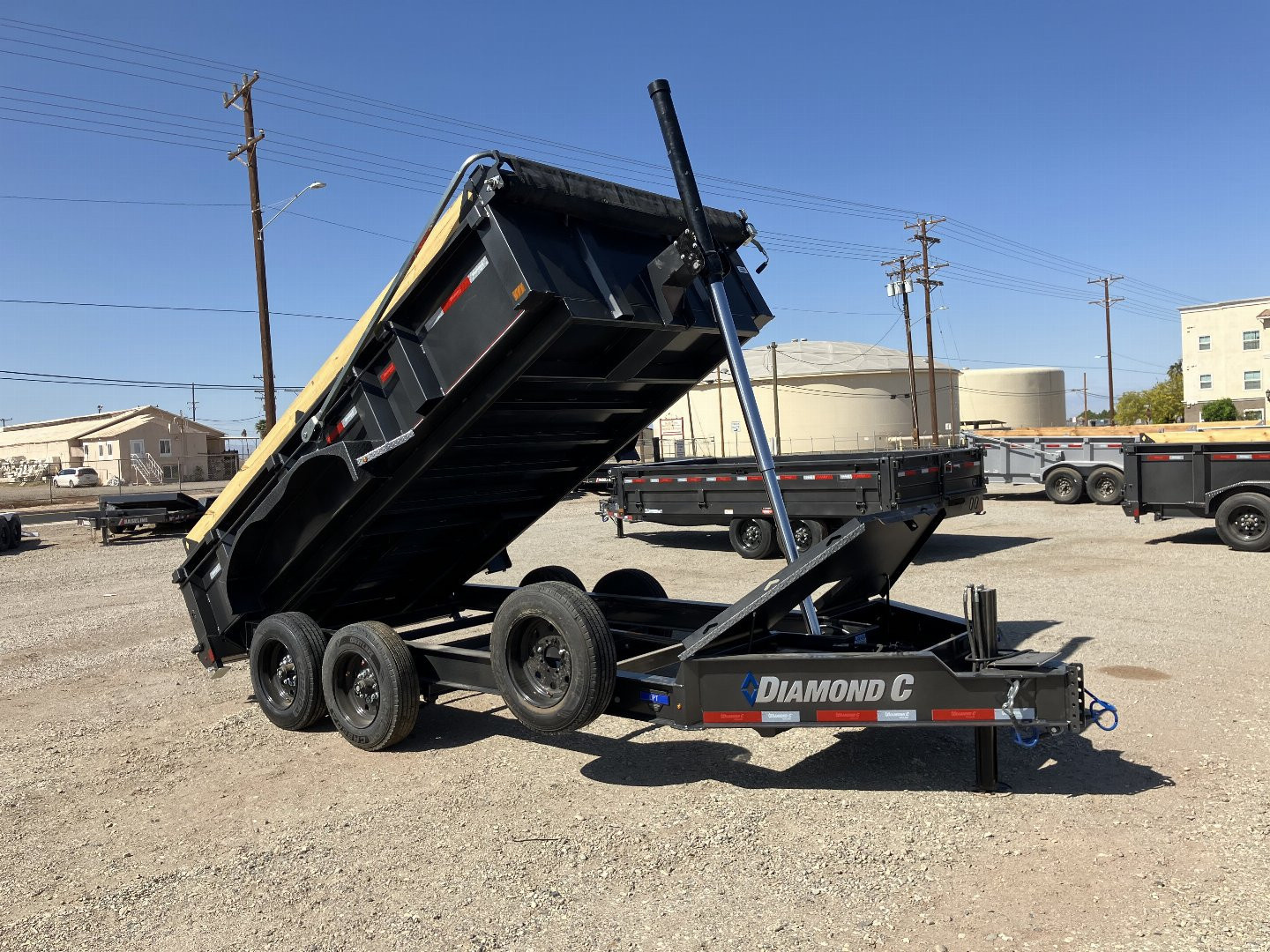 New 2025 Diamond C Trailers LPT 207 14X82X24 Dump Trailer