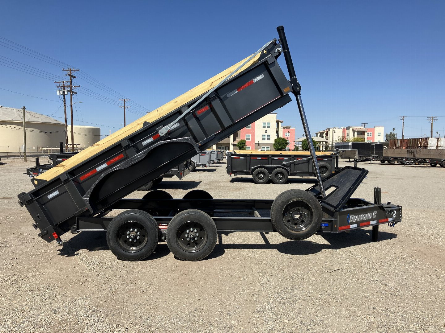 New 2025 Diamond C Trailers LPT 207 14X82X24 Dump Trailer