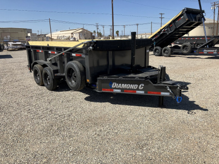 New 2025 Diamond C Trailers LPT 207 14X82X24 Dump Trailer