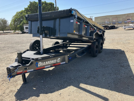 New 2025 Diamond C Trailers LPT 207 14X82X24 Dump Trailer