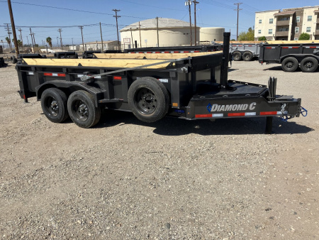 New 2025 Diamond C Trailers LPT 207 14X82X24 Dump Trailer