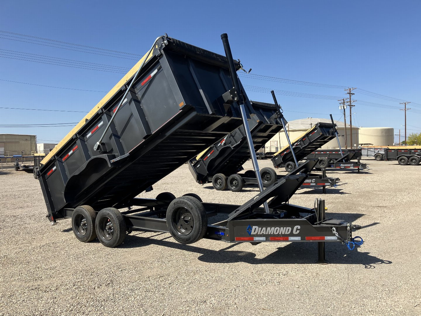 New 2025 Diamond C Trailers LPT 207 16X82X44 Dump Trailer