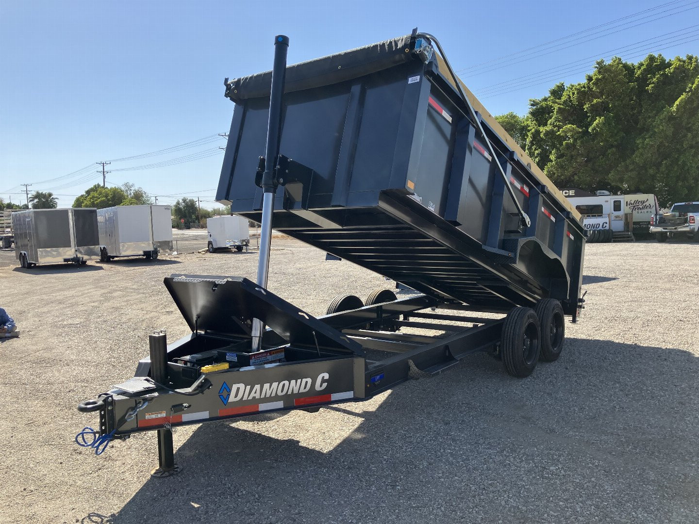 New 2025 Diamond C Trailers LPT 207 16X82X44 Dump Trailer