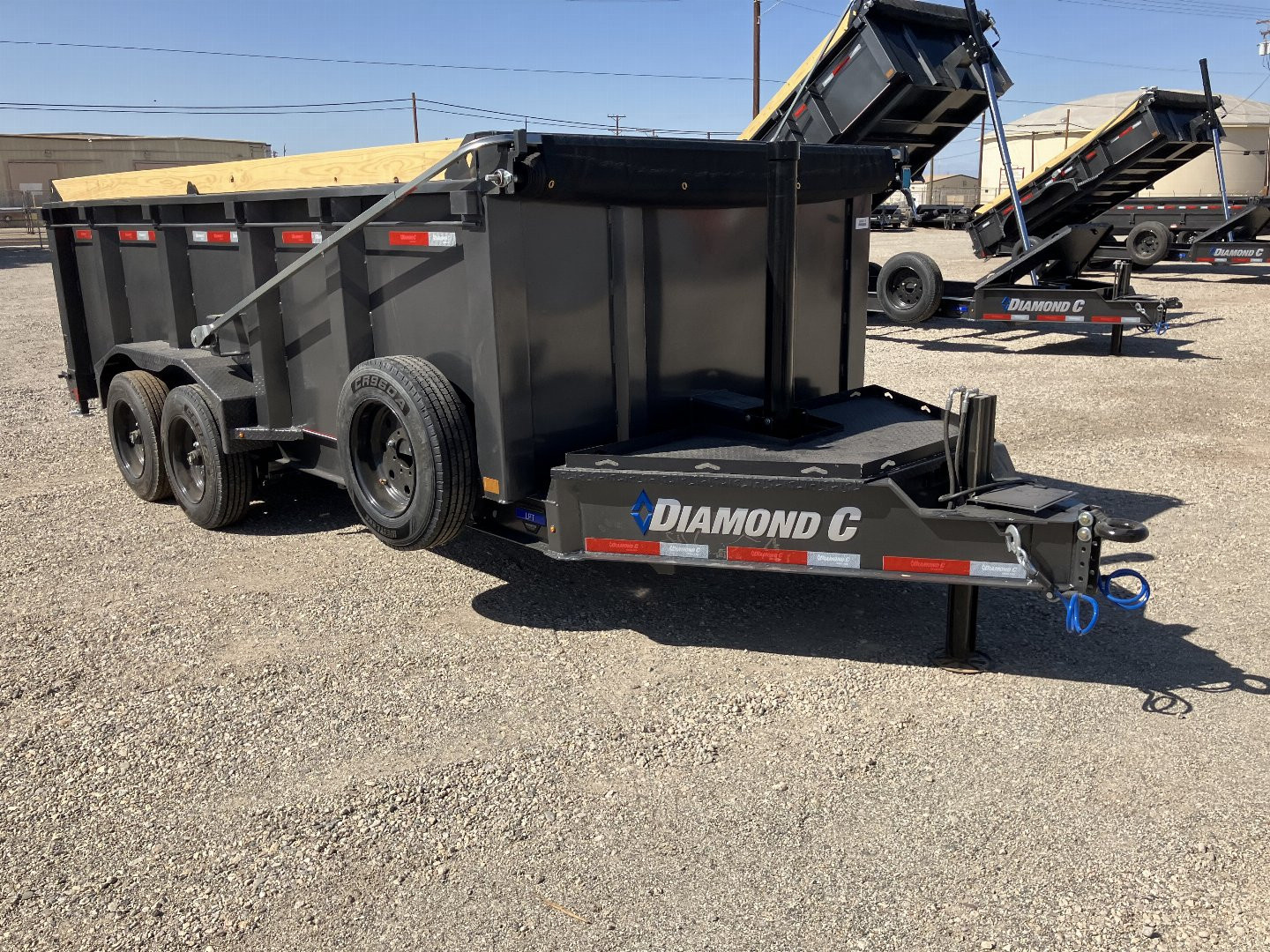 New 2025 Diamond C Trailers LPT 207 16X82X44 Dump Trailer