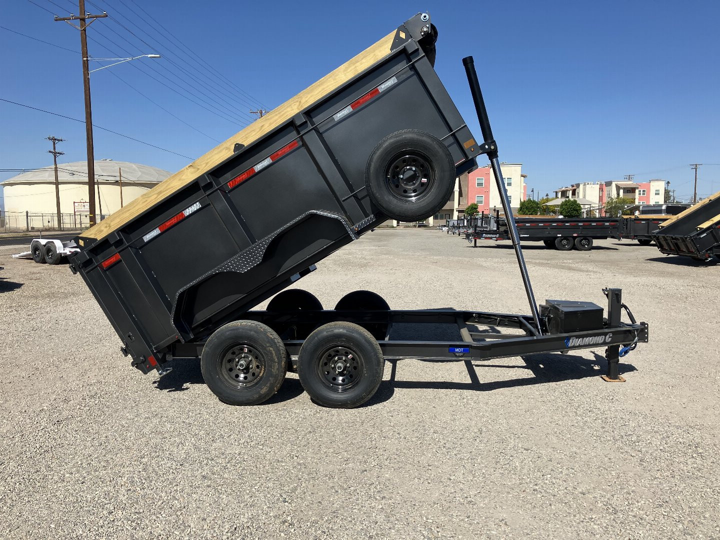 New 2025 DIAMOND C TRAILERS MDT206 12X77X44 Dump Trailer