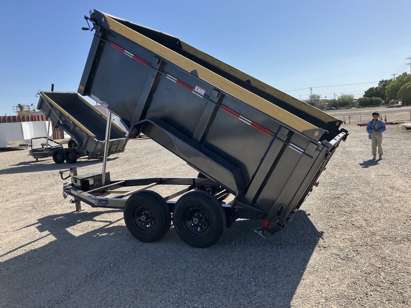 New 2025 DIAMOND C TRAILERS MDT206 12X77X44 Dump Trailer