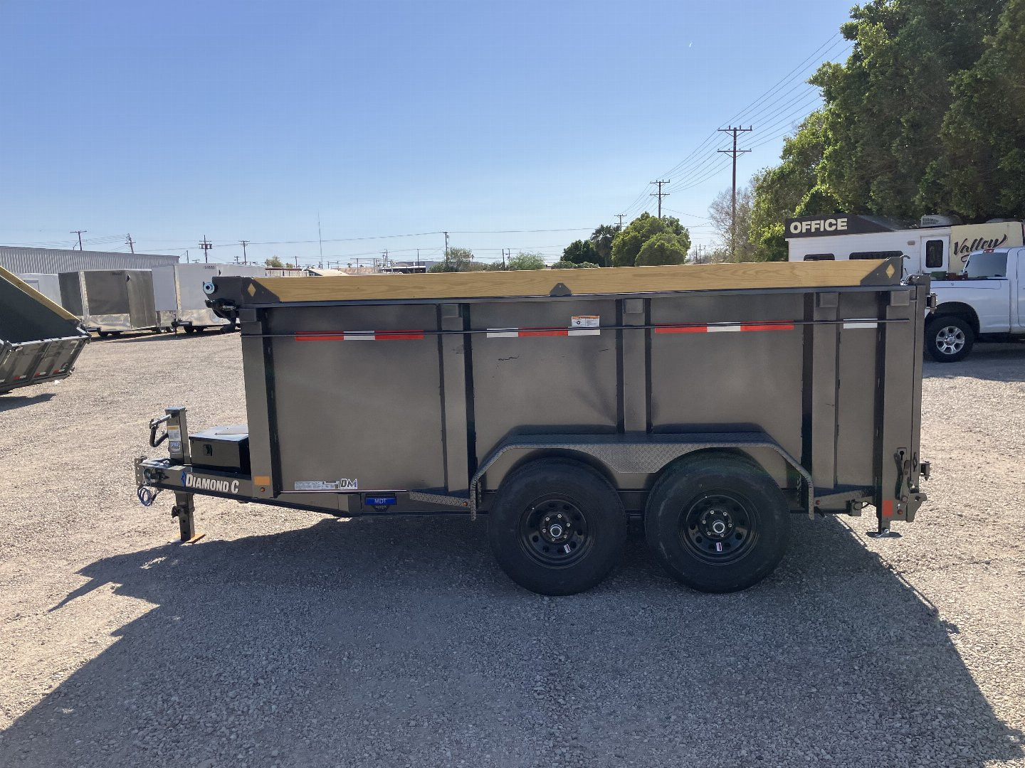 New 2025 DIAMOND C TRAILERS MDT206 12X77X44 Dump Trailer