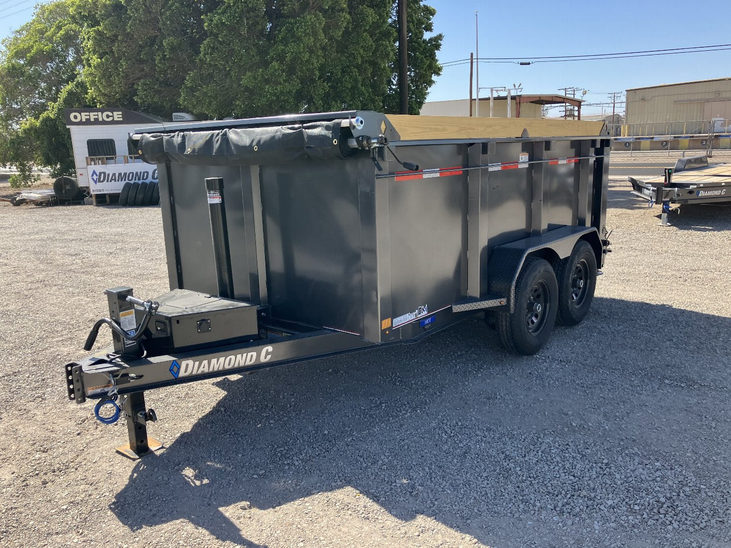 New 2025 DIAMOND C TRAILERS MDT206 12X77X44 Dump Trailer