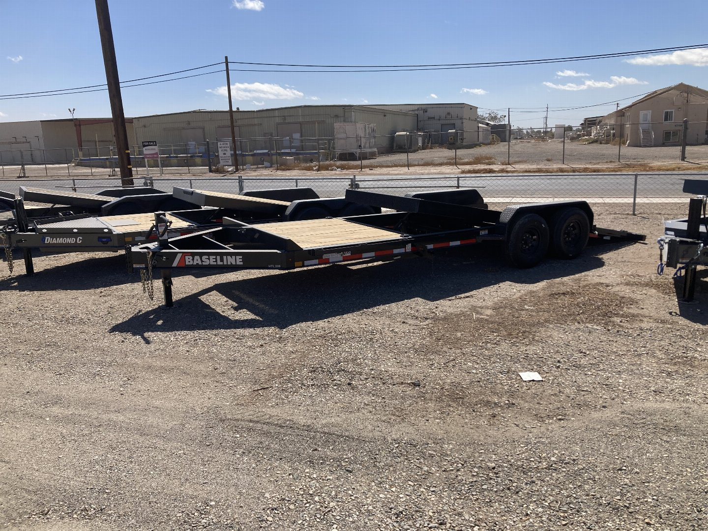 New 2025 Diamond C Trailers HTL 208 22X82 16K Equipment Trailer