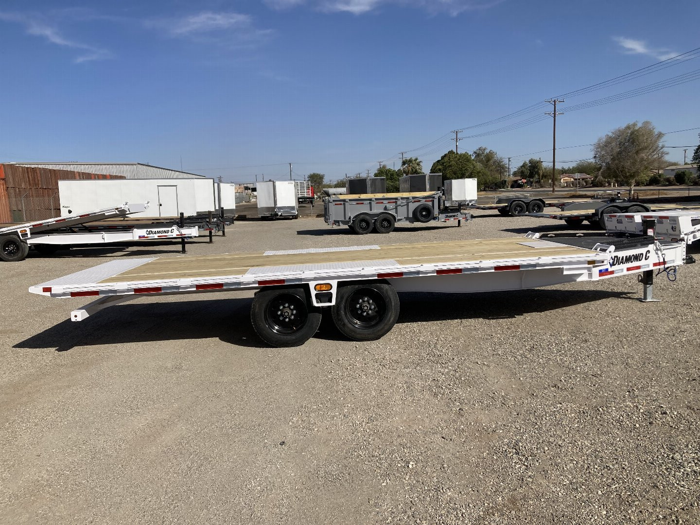 New 2025 Diamond C Trailers DET207 20X102 Equipment Trailer