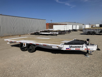 New 2025 Diamond C Trailers DET207 20X102 Equipment Trailer
