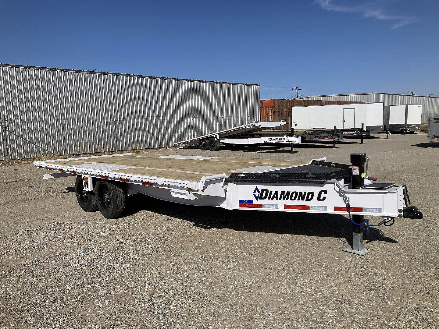 New 2025 Diamond C Trailers DET207 20X102 Equipment Trailer