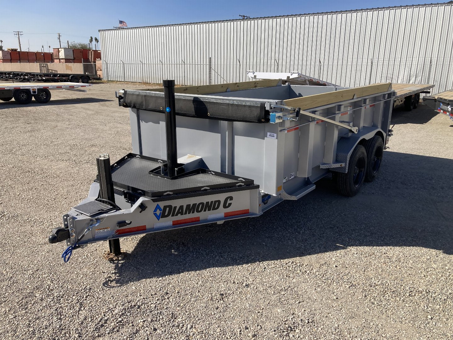 New 2025 Diamond C Trailers LPT207 14X82X32 Dump Trailer