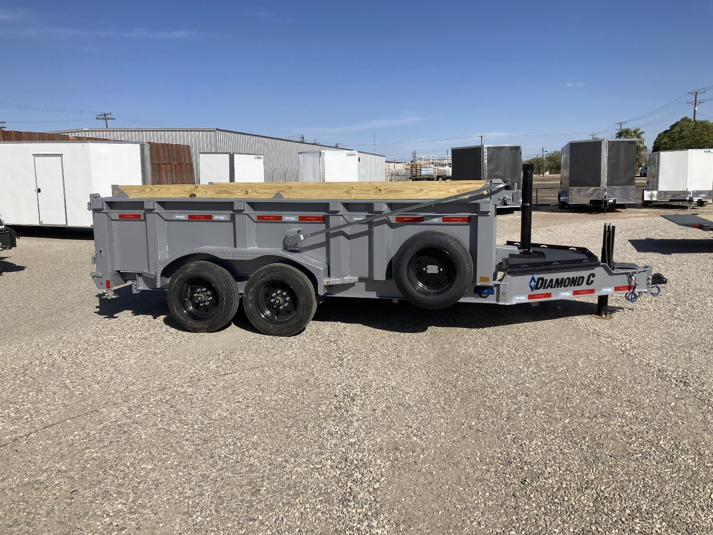 New 2025 Diamond C Trailers LPT207 14X82X32 Dump Trailer