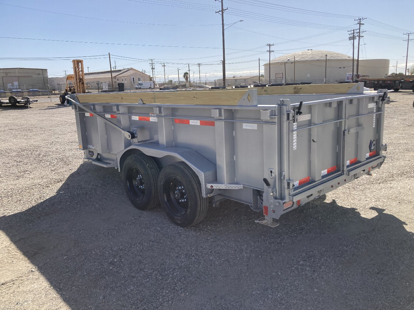 New 2025 Diamond C Trailers LPT207 14X82X32 Dump Trailer