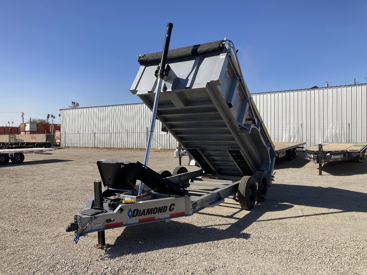New 2025 Diamond C Trailers LPT207 14X82X32 Dump Trailer
