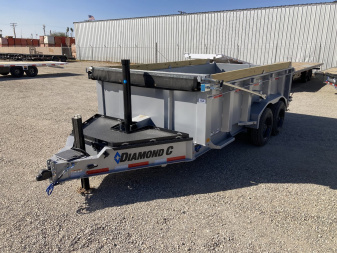 New 2025 Diamond C Trailers LPT207 14X82X32 Dump Trailer