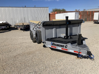 New 2025 Diamond C Trailers LPT207 14X82X32 Dump Trailer