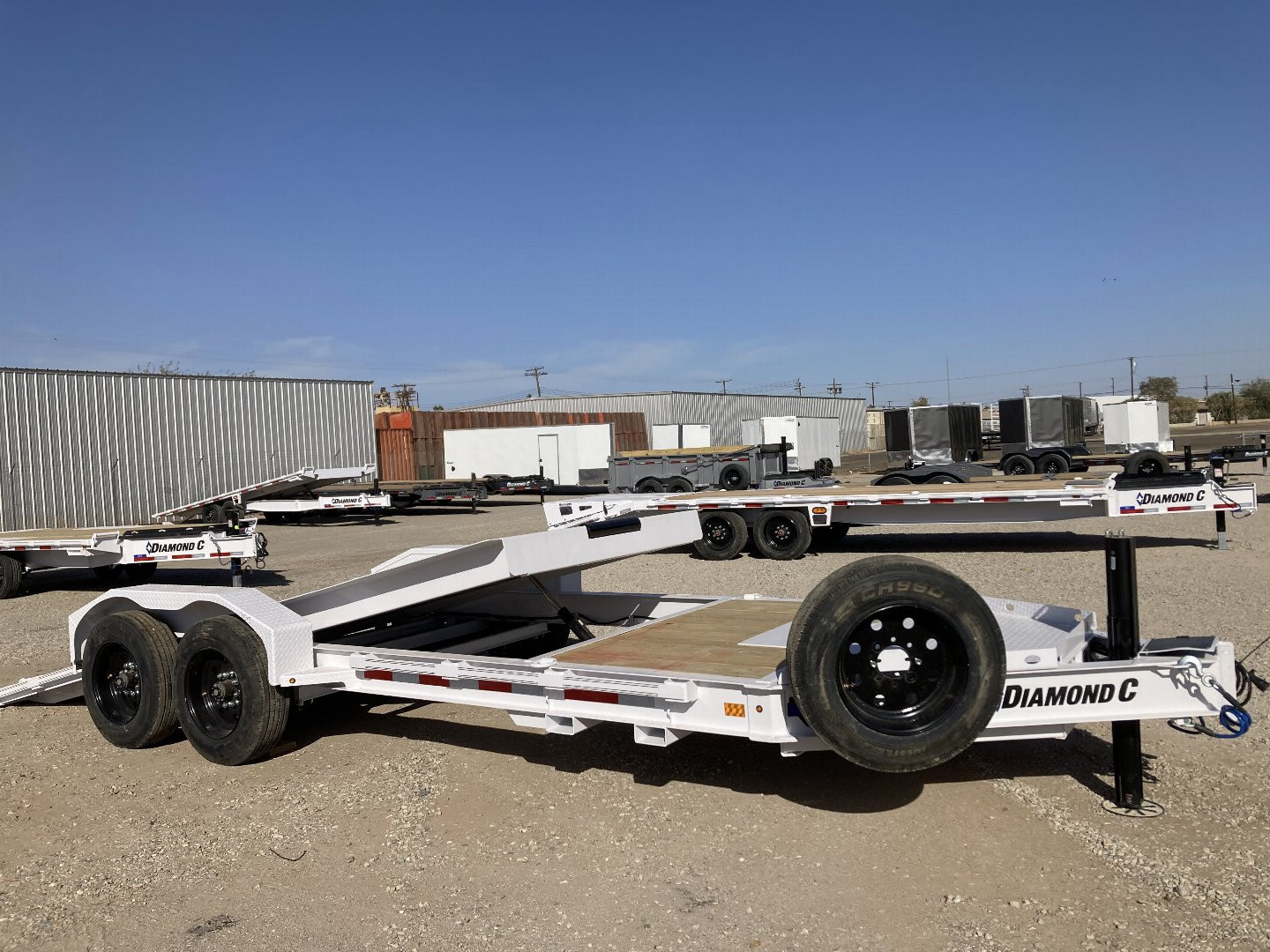 New 2025 Diamond C Trailers HDT 207 20X82 Tilt Trailer