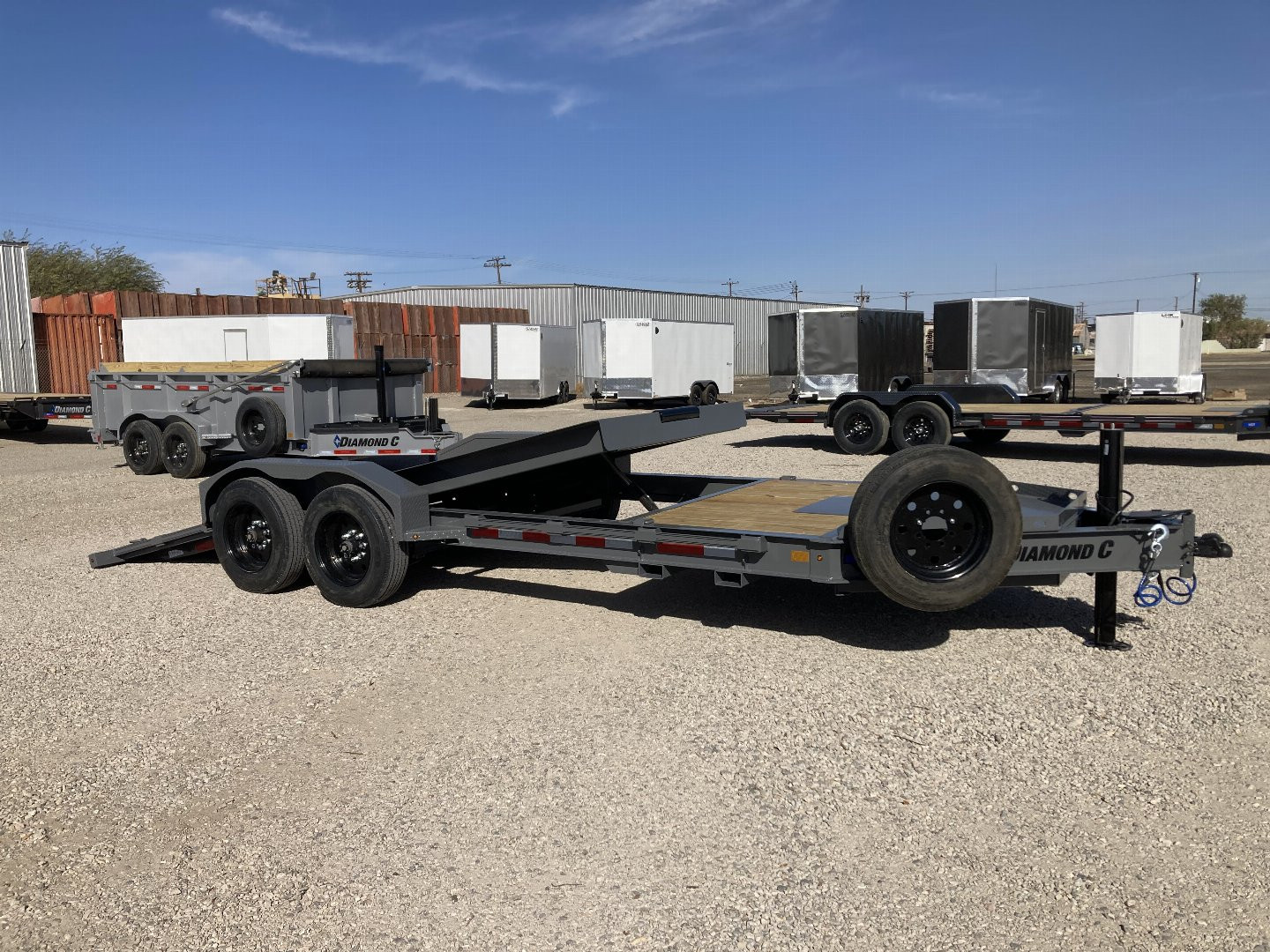 New 2025 Diamond C Trailers HDT 207 20X82 TILT TRAILER Tilt Trailer