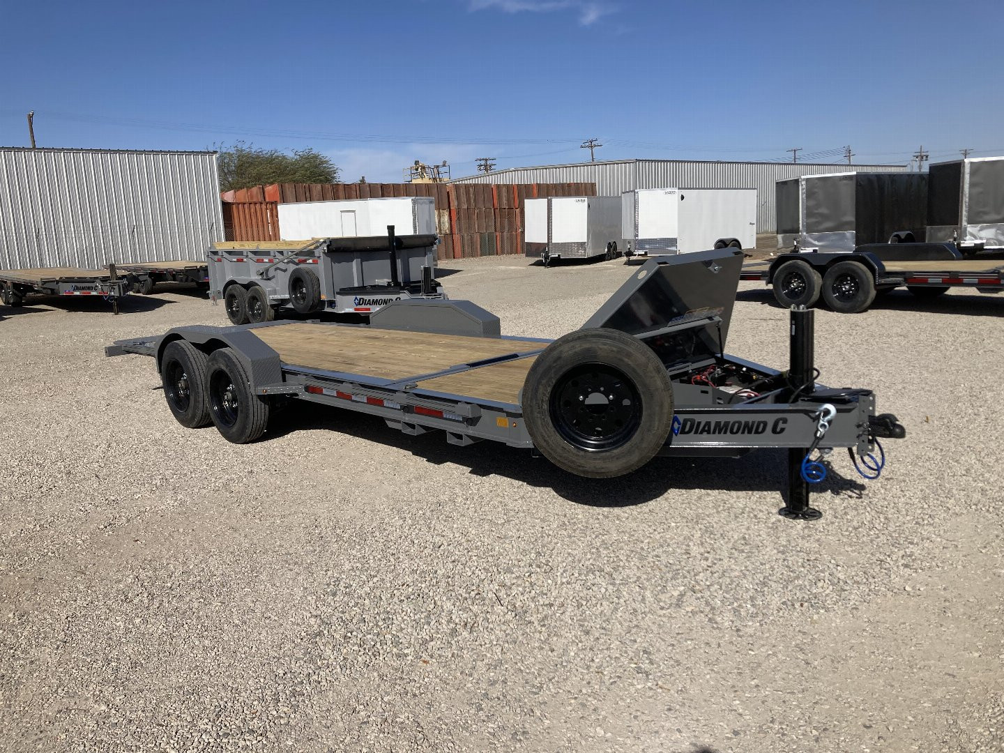 New 2025 Diamond C Trailers HDT 207 20X82 TILT TRAILER Equipment Trailer