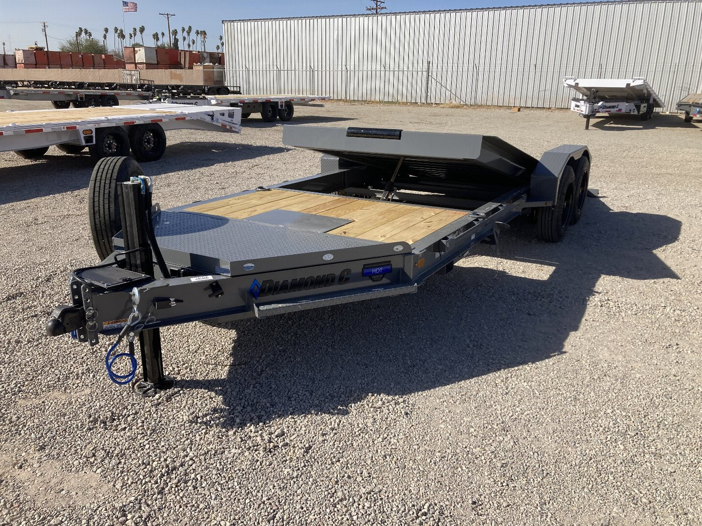 New 2025 Diamond C Trailers HDT 207 20X82 TILT TRAILER Equipment Trailer