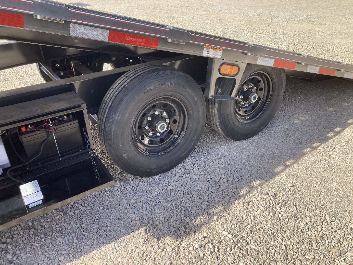 New 2025 Diamond C Trailers DET 207 24X102 Tilt Trailer