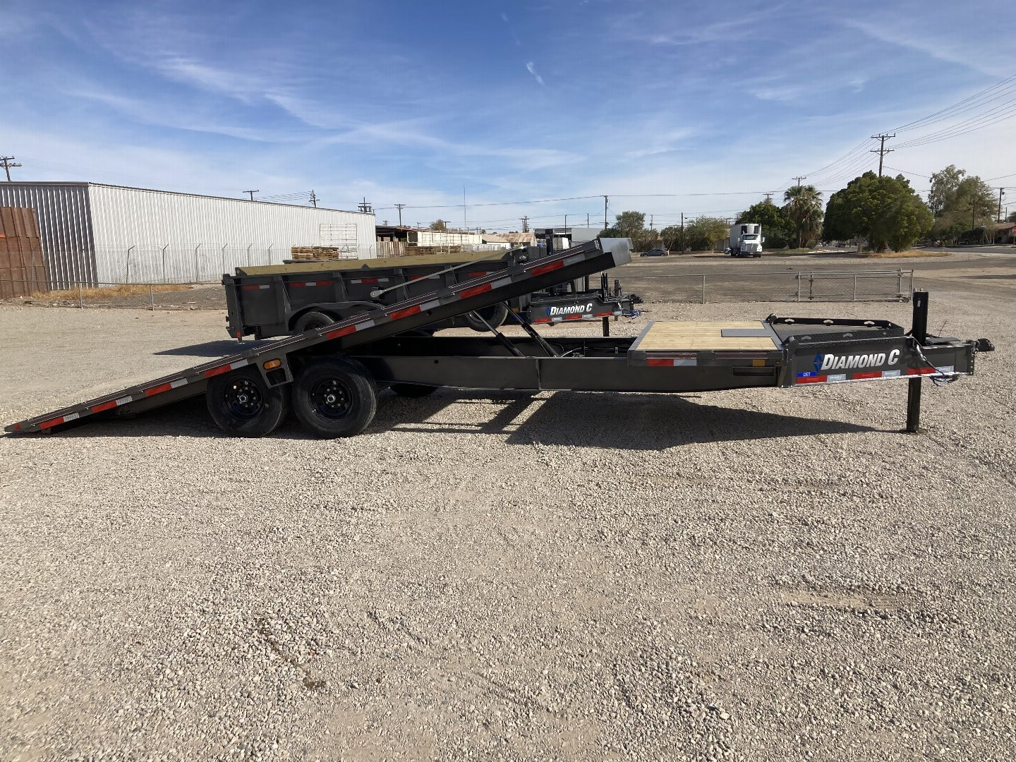 New 2025 Diamond C Trailers DET 207 24X102 Tilt Trailer
