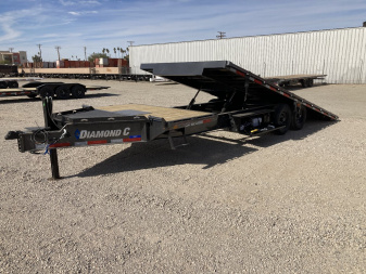 New 2025 Diamond C Trailers DET 207 24X102 Tilt Trailer