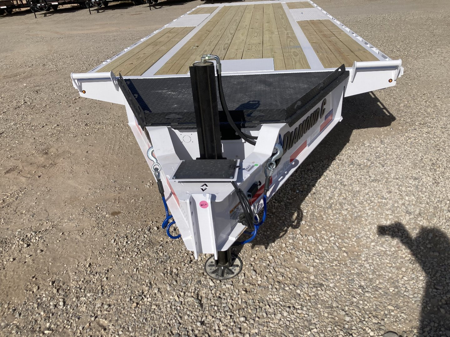 New 2025 Diamond C Trailers DET 207 22X102 12225 Tilt Trailer